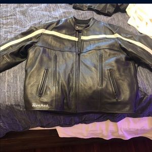 Joe Rocket Leather Motorcycle Jacket